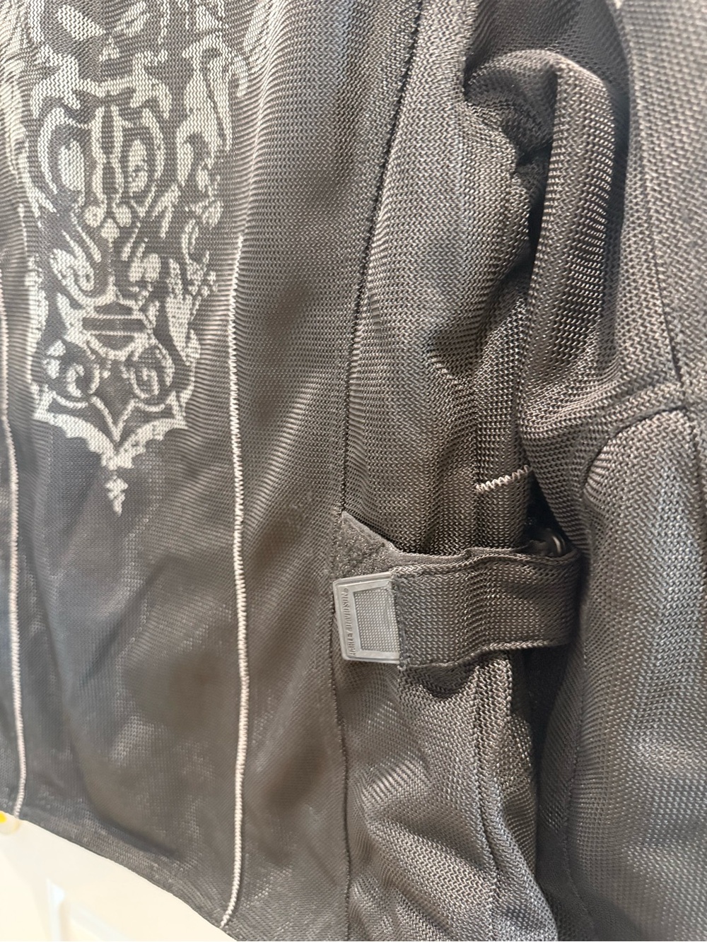 Harley-Davidson Black & Orange Performance Riding Jacket - Picture 6 of 7